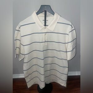 Madewell Polo Shirt in Bergess Stripe - Large